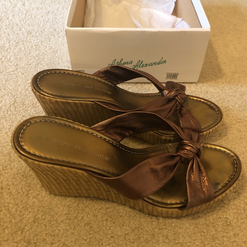 Athena Alexander Wedge Sandals